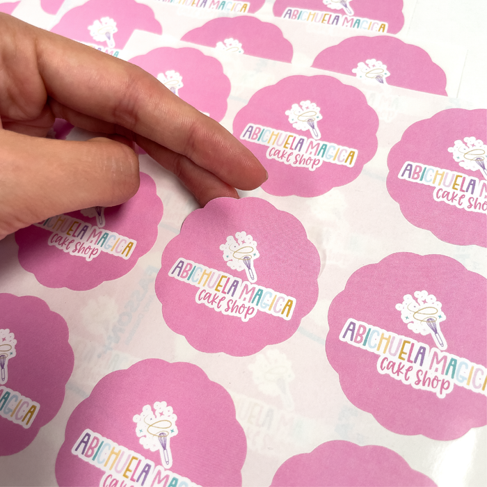 5cm stickers corte a forma