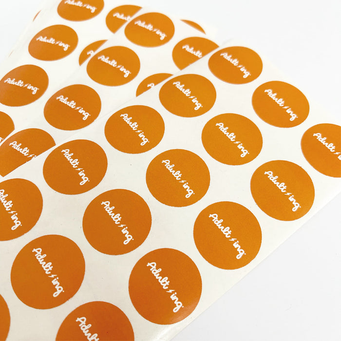 Stickers personalizados con tu logo o diseño. Pegatinas personalizadas. Etiquetas adhesivas. Calcomanias personalizadas. Mint Pages